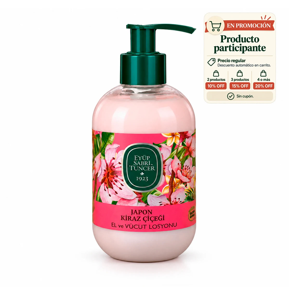 Loción corporal Flor de Cerezo Japonés - 280 ml