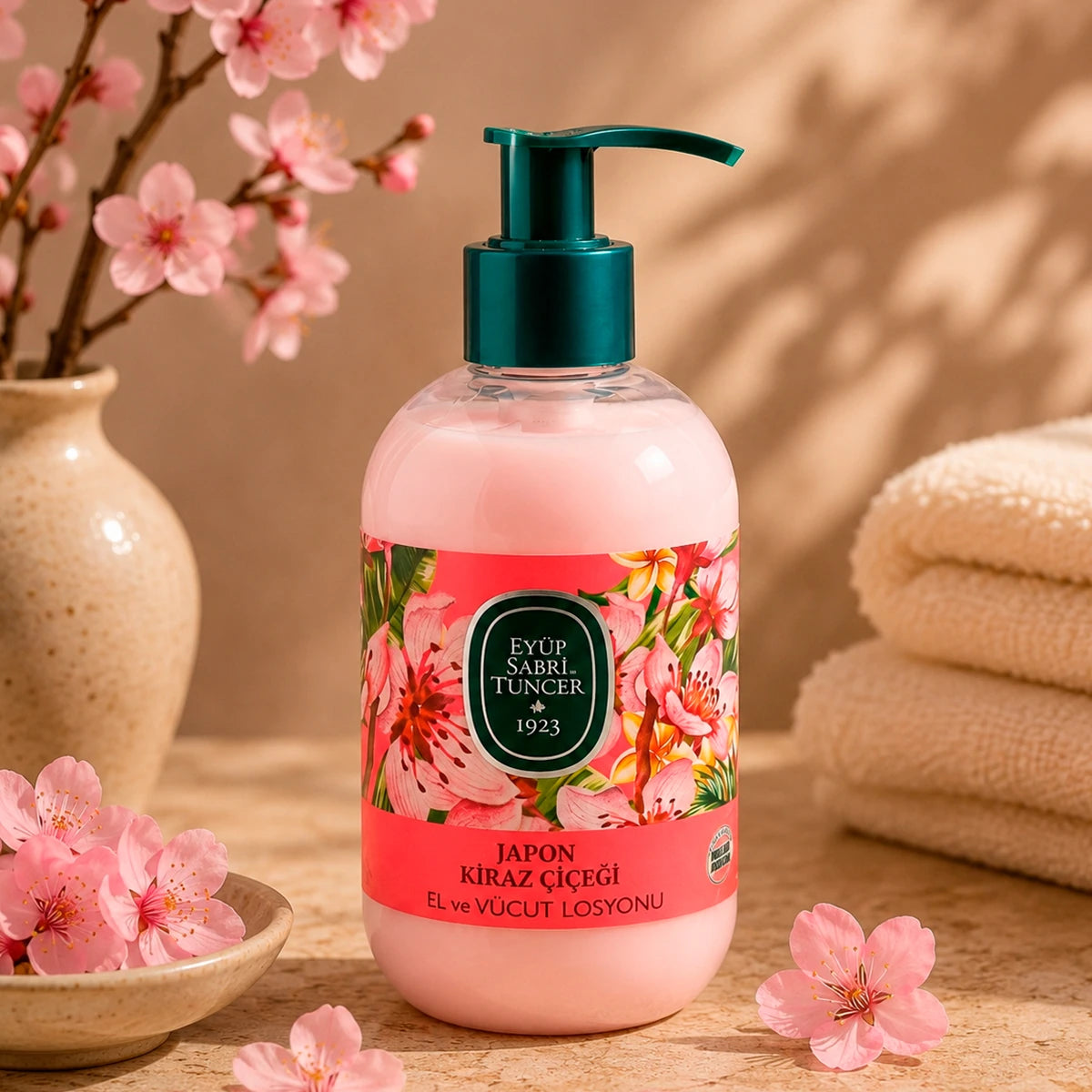 Loción corporal Flor de Cerezo Japonés - 280 Ml.
