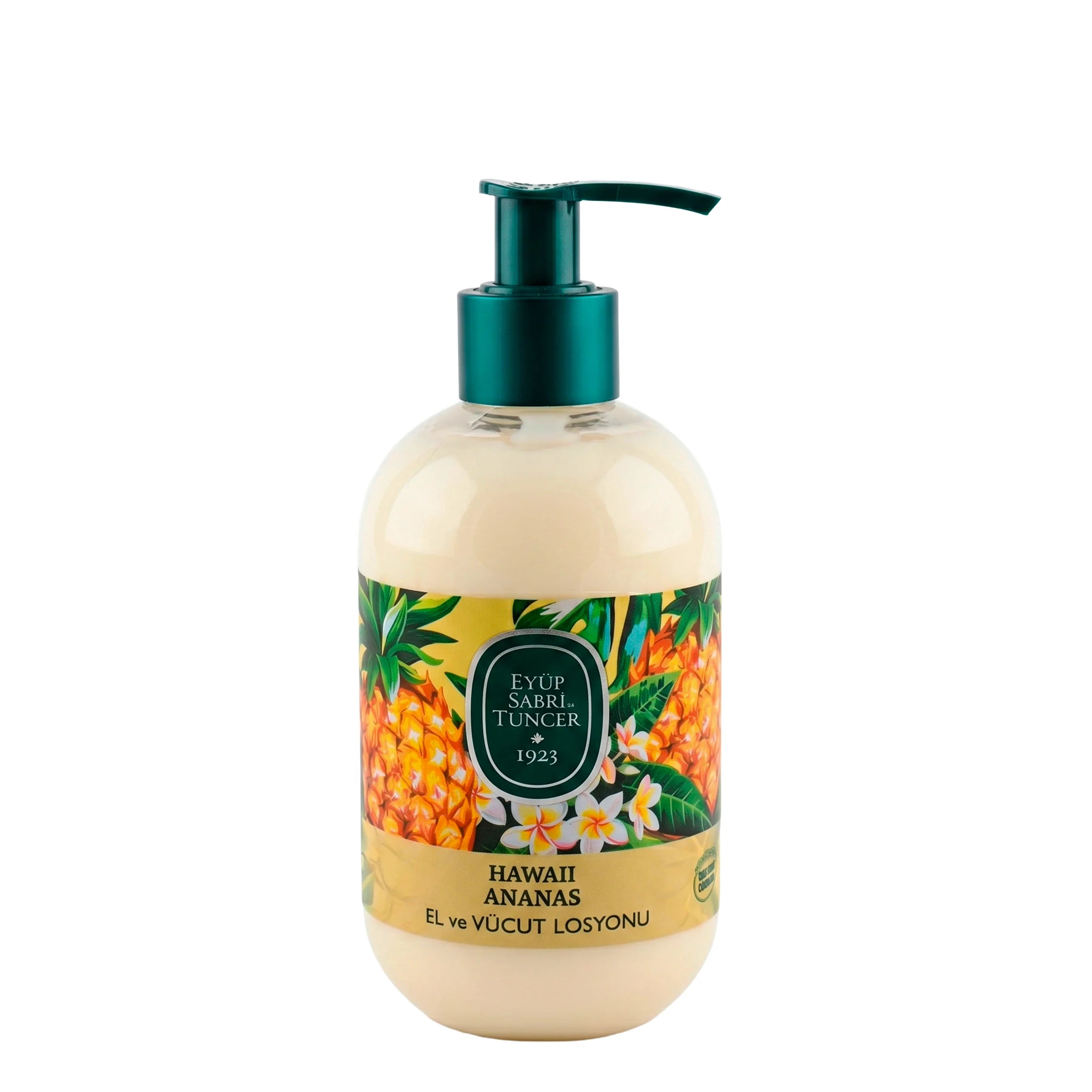 Loción corporal tropical con aceite de oliva y piña hawaiana – 280 ml