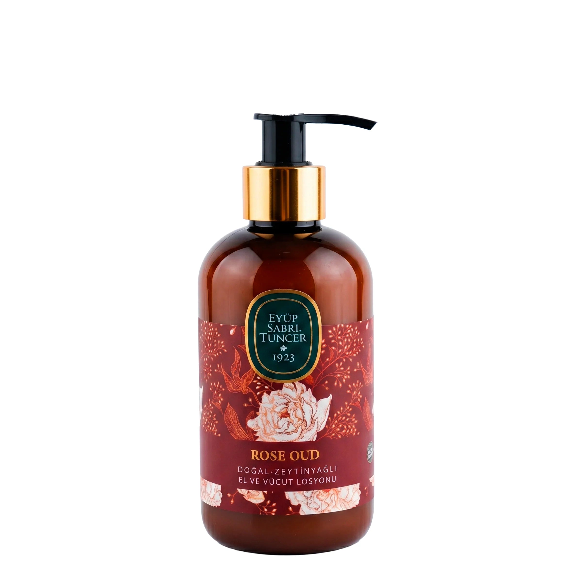 Loción corporal sensual con rosa y aceite de Oud – 250 ml