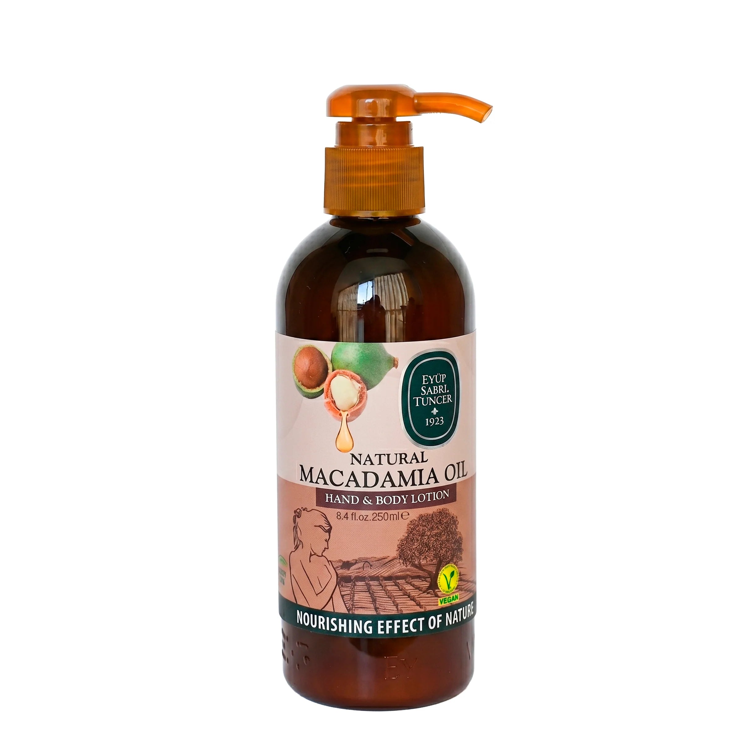 Loción corporal nutritiva con aceite de macadamia – 250 ml