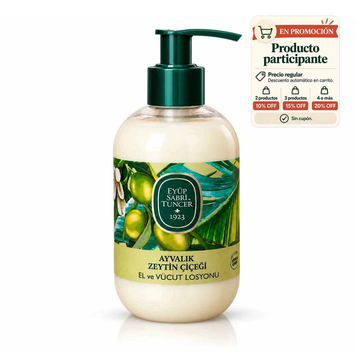 Loción corporal Flor de Olivo de Ayvalik – 280 ml