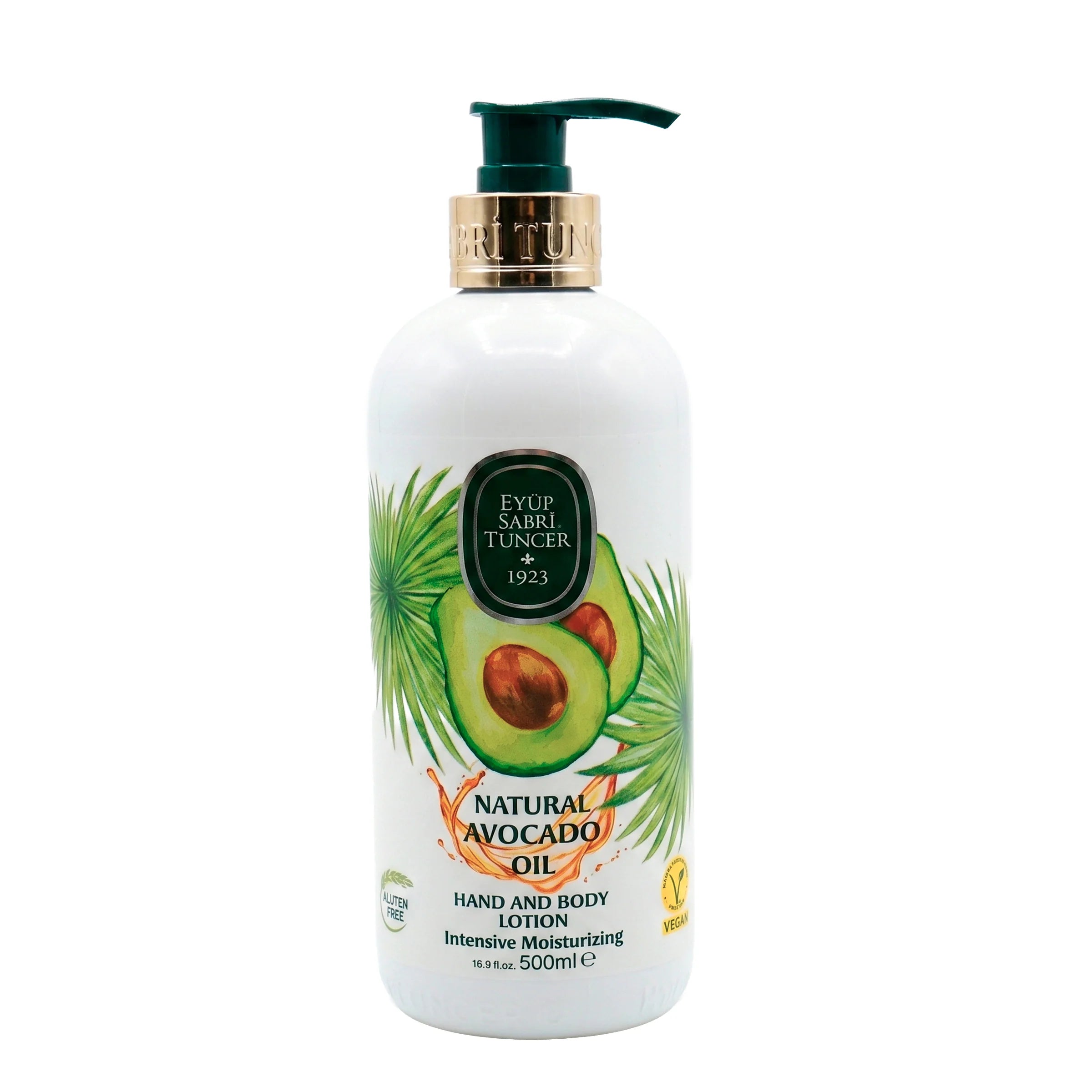 Loción corporal con aceite de palta – Suavidad y elasticidad - Piel normal a seca -500 ml