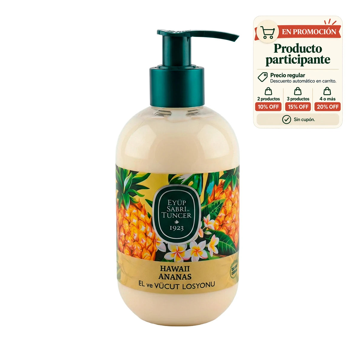 Loción corporal Piña Hawaiana – 280 ml