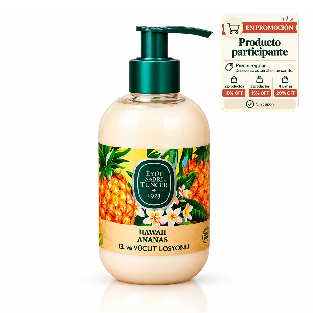 Loción corporal Piña Hawaiana – 280 ml