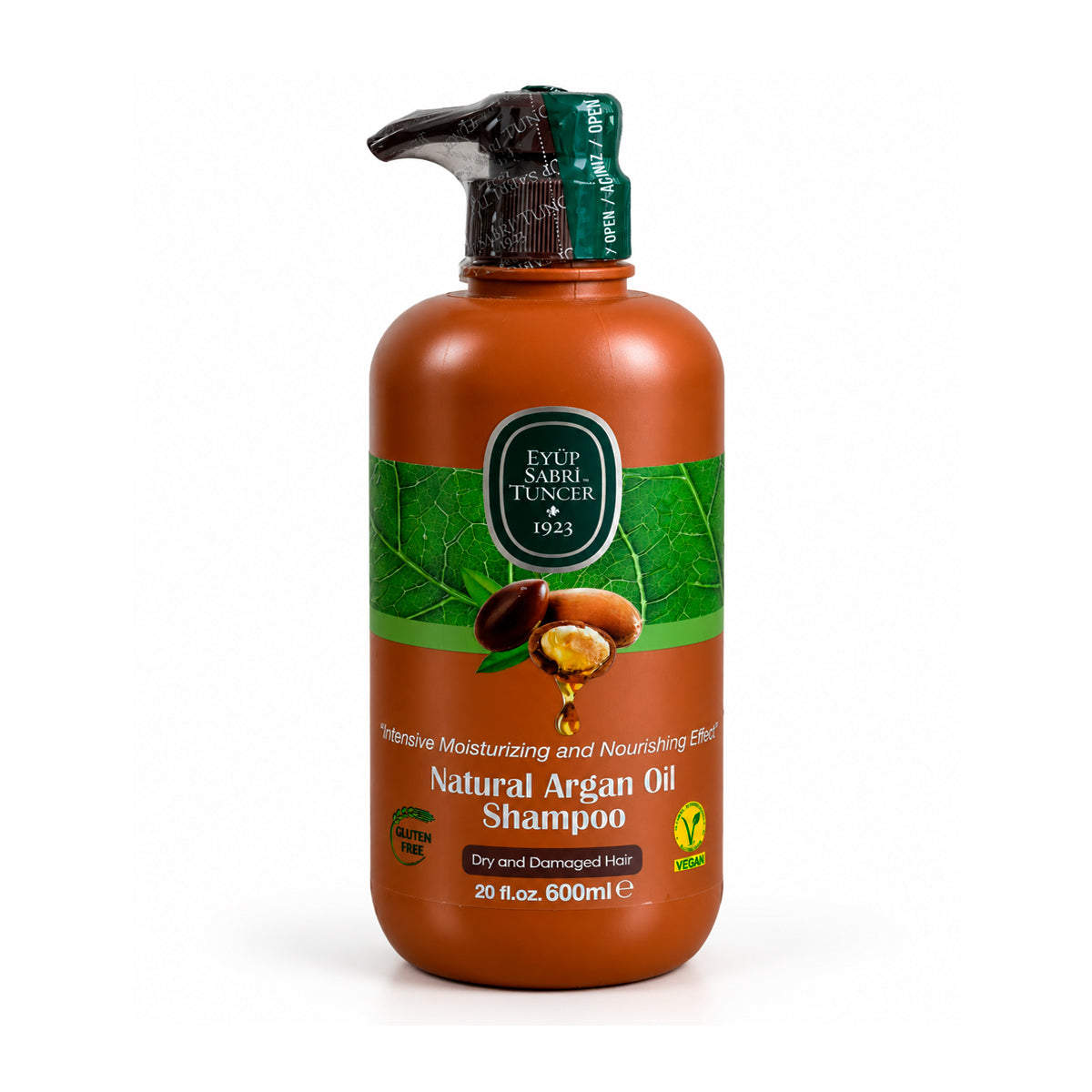Champú de aceite de argán natural - 600 ml