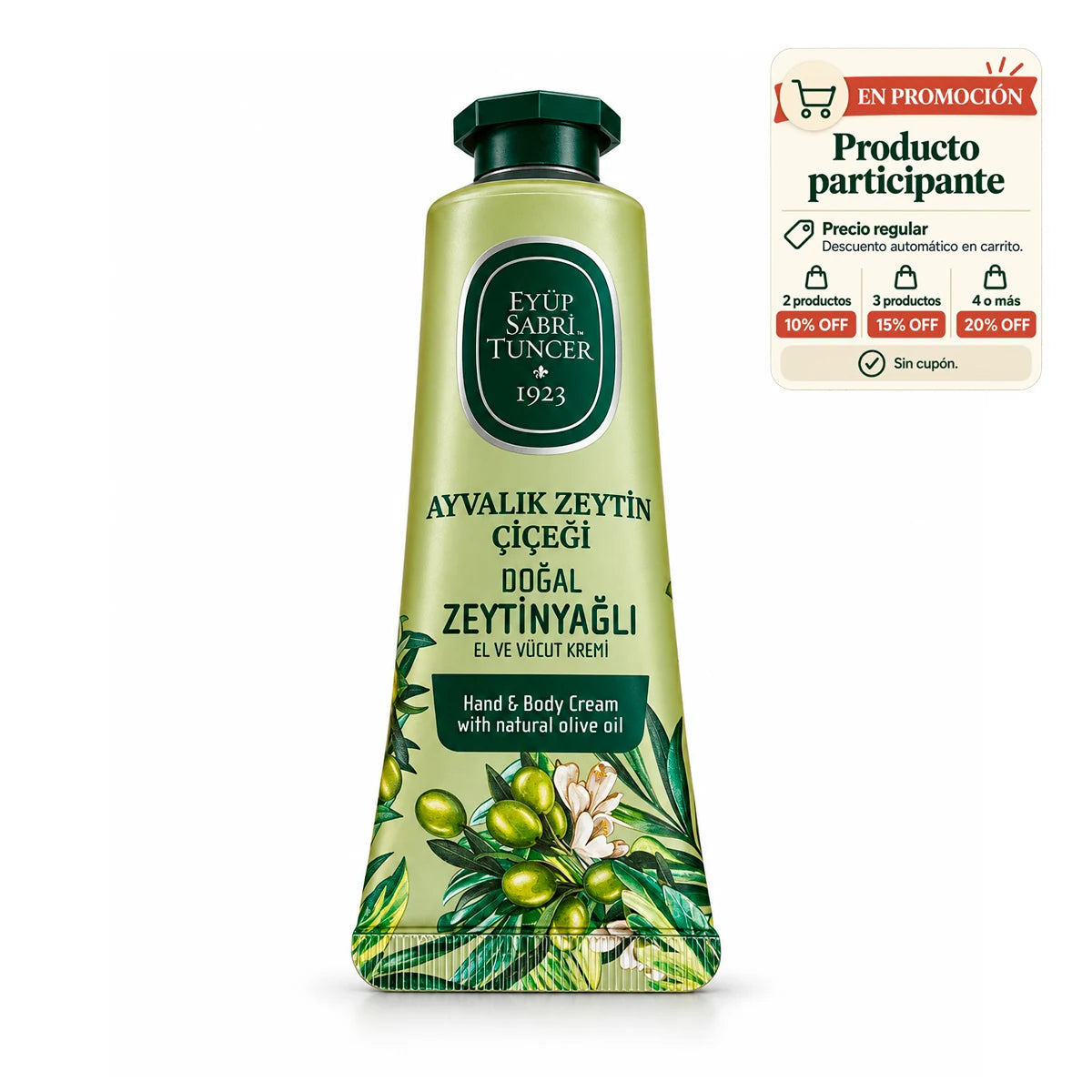 Crema corporal de Flor de Aceituna de Ayvalik – 50 ml