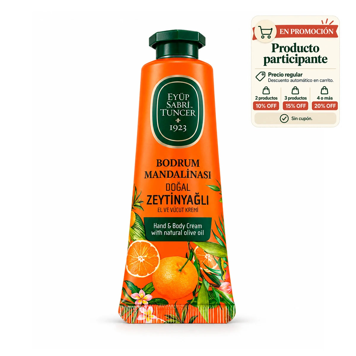Crema corporal Mandarina de Bodrum – 50 ml