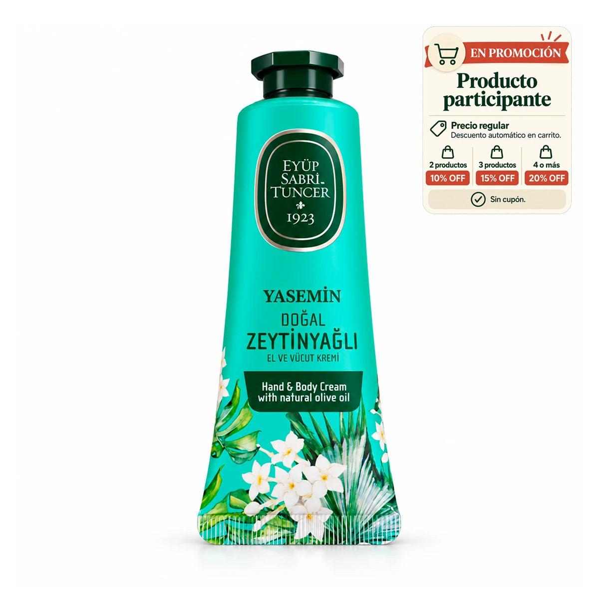 Crema corporal de Flor de Jazmín – 50 ml