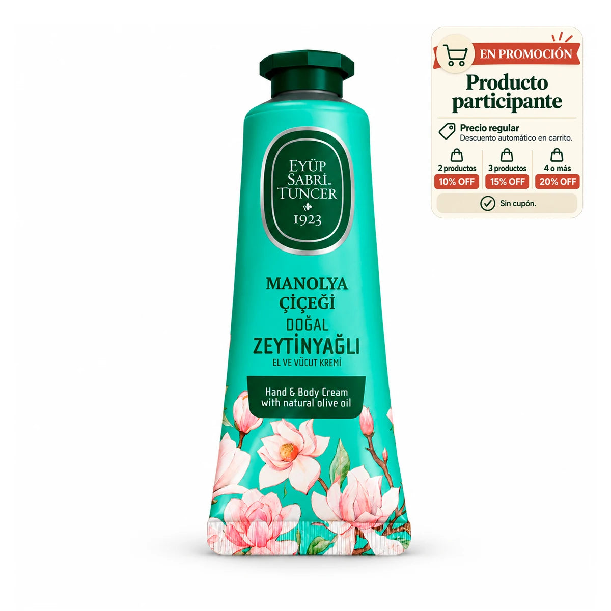 Crema corporal de Flor de Magnolia – 50 ml