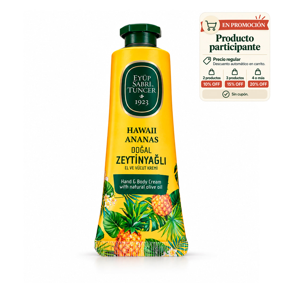 Crema corporal de Piña Hawaiana – 50 ml